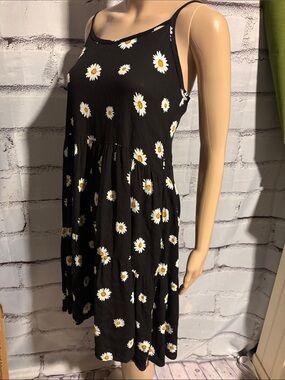 NWT Daisy Print 7th Ray Brand Sun Dress Size Small